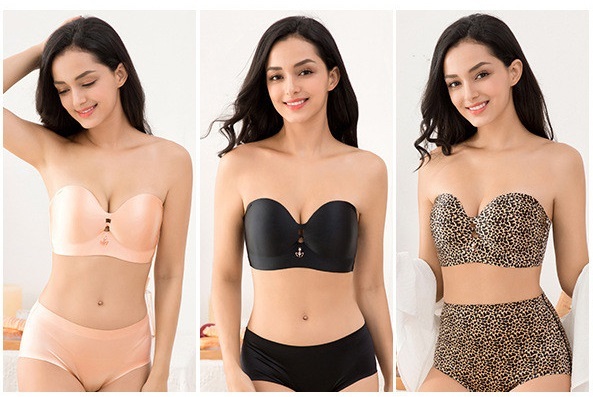 Multiway strapless bra with spacer cups