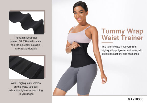 Waist Trainer Wrap for Women – 4 m Tummy wrapper Compression bandage - Image 3