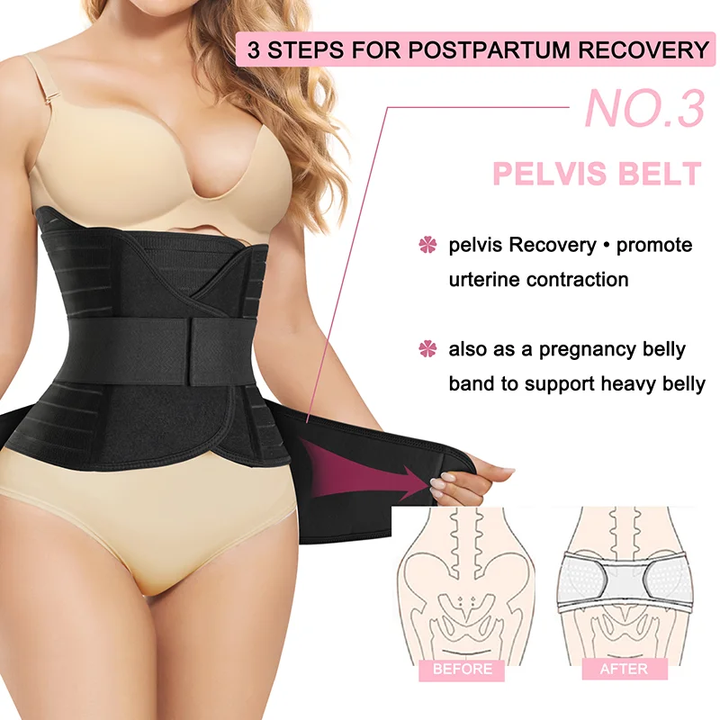 Post-Operative Belly Wrap Waist belt Surgical Pelvis Belt Post surgery Girdle - Image 7