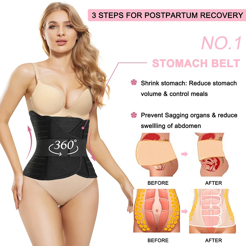 Post-Operative Belly Wrap Waist belt Surgical Pelvis Belt Post surgery Girdle - Image 10