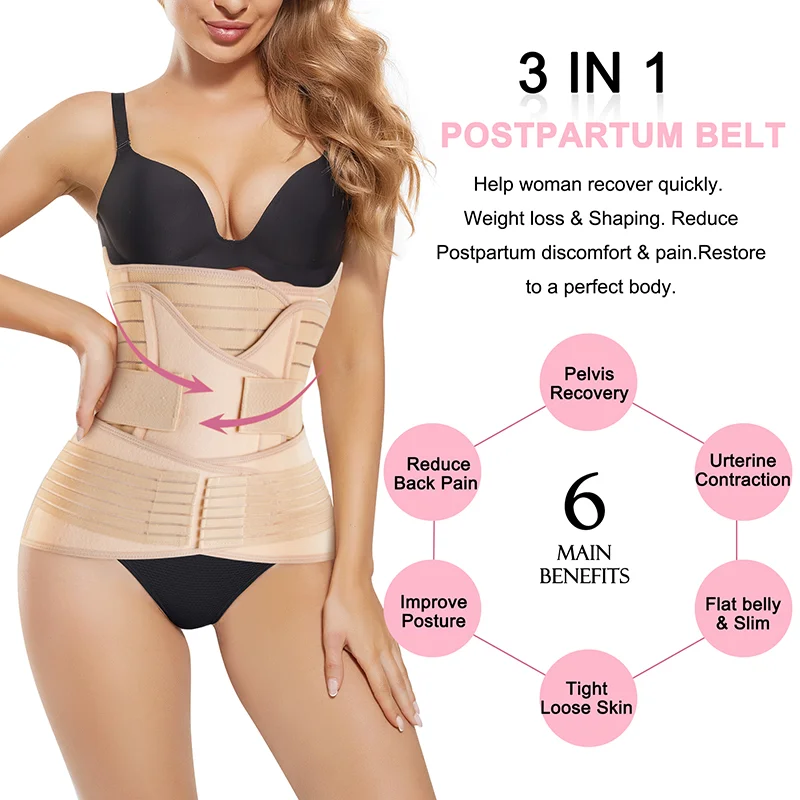 Post-Operative Belly Wrap Waist belt Surgical Pelvis Belt Post surgery Girdle - Image 8