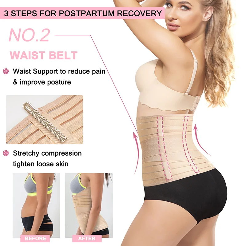 Post-Operative Belly Wrap Waist belt Surgical Pelvis Belt Post surgery Girdle - Image 6