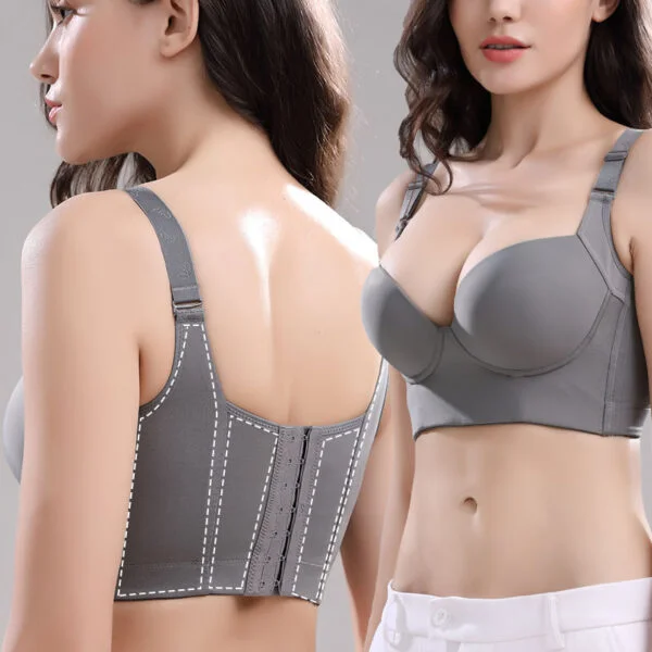 Deep cup bra