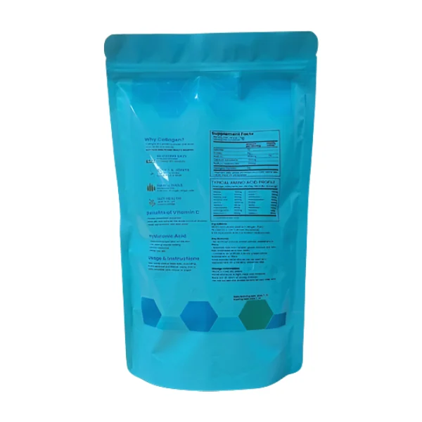 Collagen Beauty Blend Hydrolyzed Marine Collagen Peptides with Hyaluronic Acid and Vitamin C Unflavored - 360g (12g per serving) 30 serving - Image 2