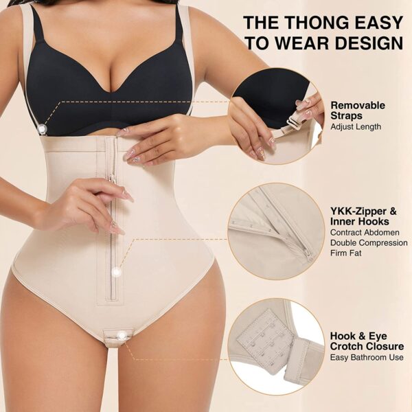 ultra-high waist Compression Thong