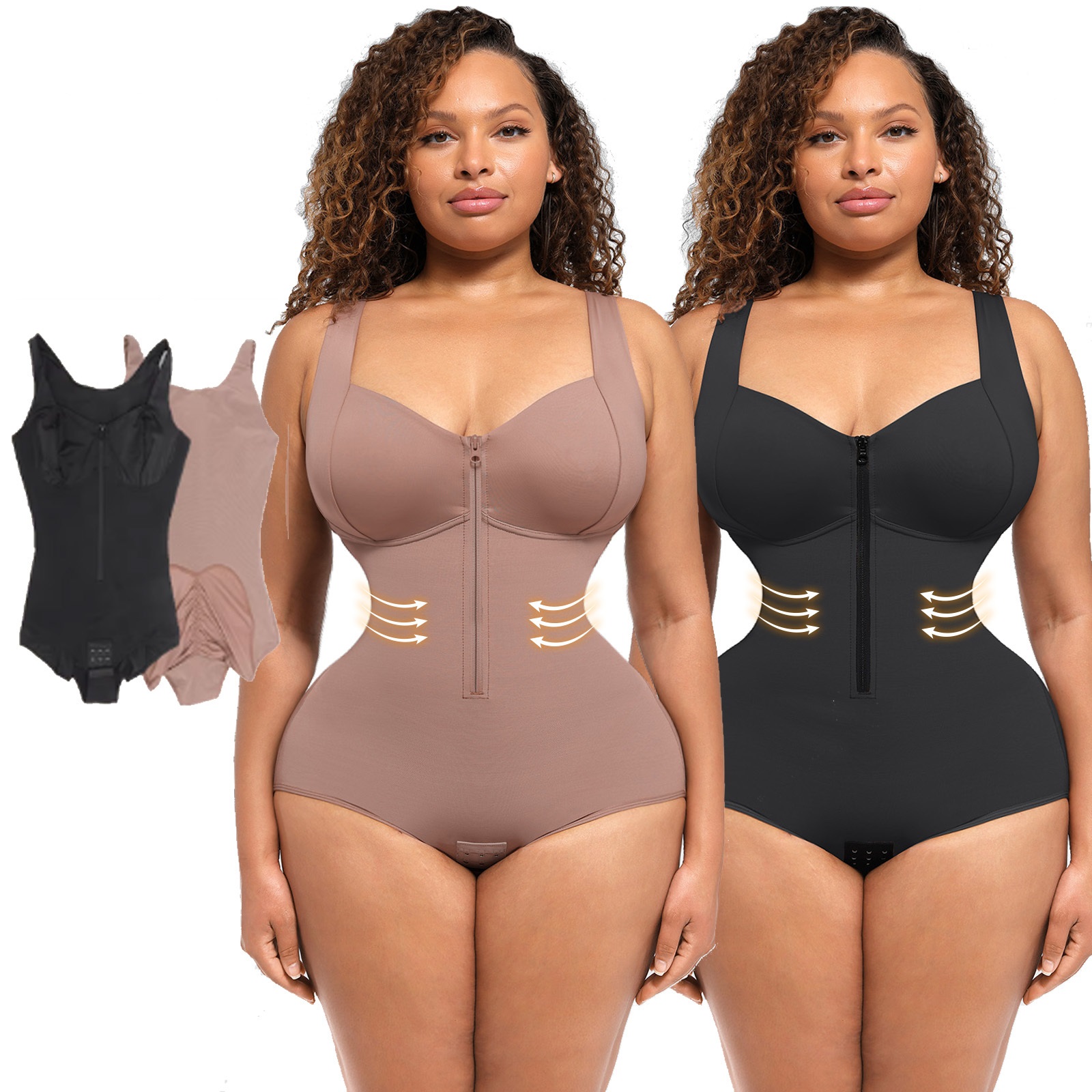 Tummy Control Bodysuit Brief with Butt Lift & Bust Support - Image 14
