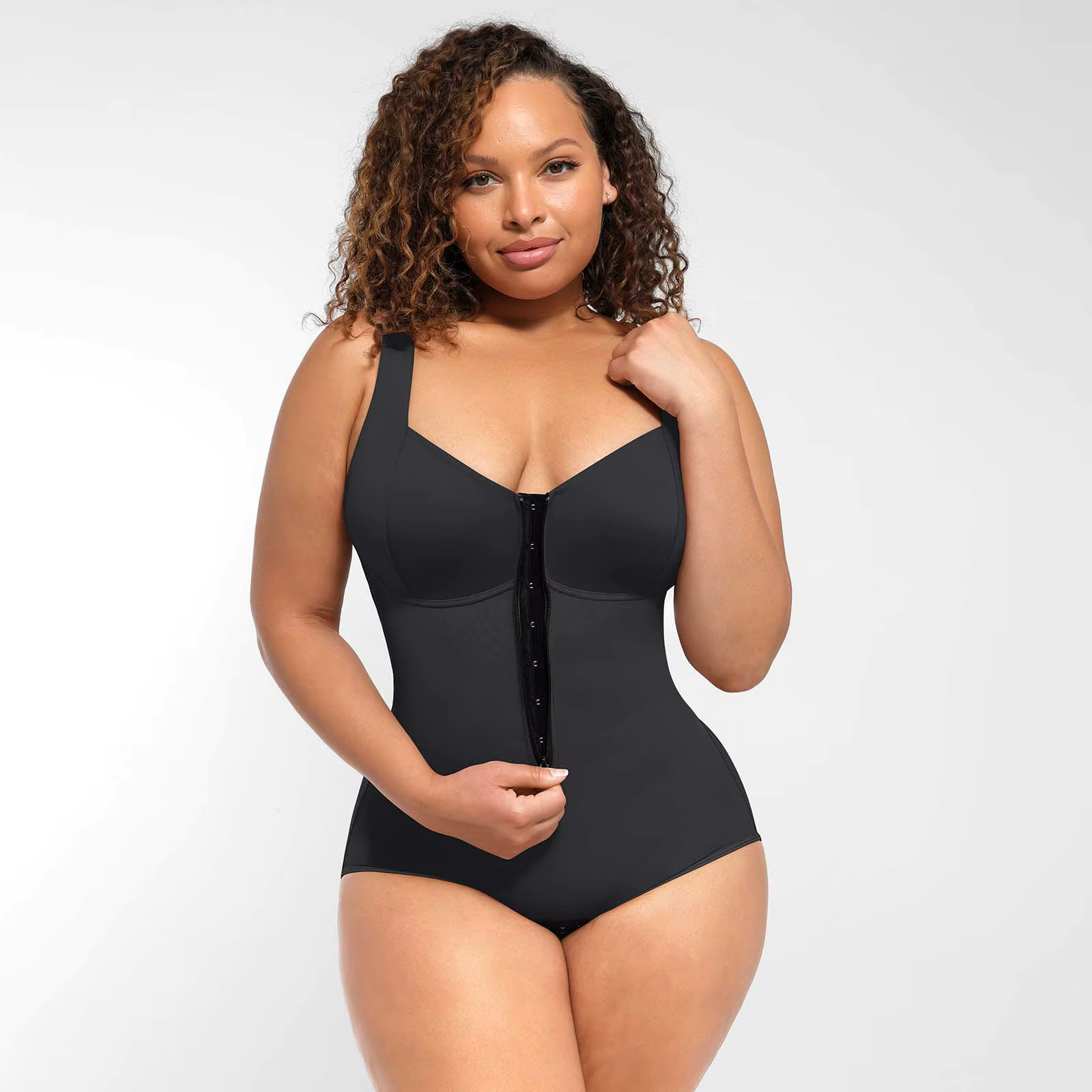Tummy Control Bodysuit Brief with Butt Lift & Bust Support - Image 3