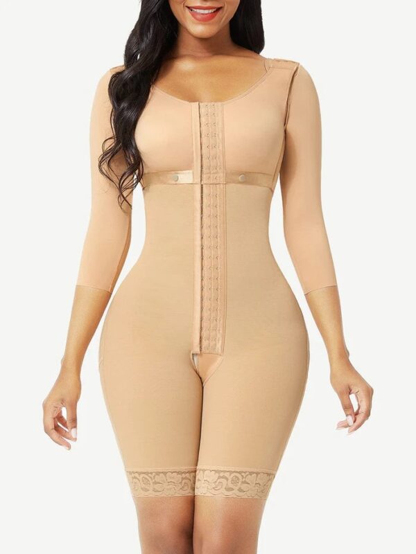 Body Shaper with Sleeves Post-surgical