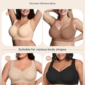 Supportive Wireless Push Up Bra