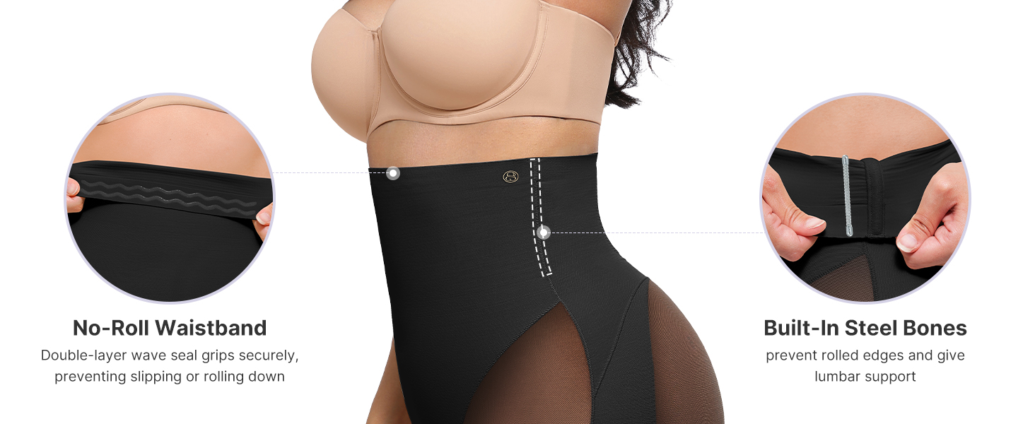 Women’s High-Waist Butt-Lifting Shapewear Shorts – 360° Tummy Control, Seamless Body Shaper with Anti-Roll Waist & All-Day Comfort - Image 15