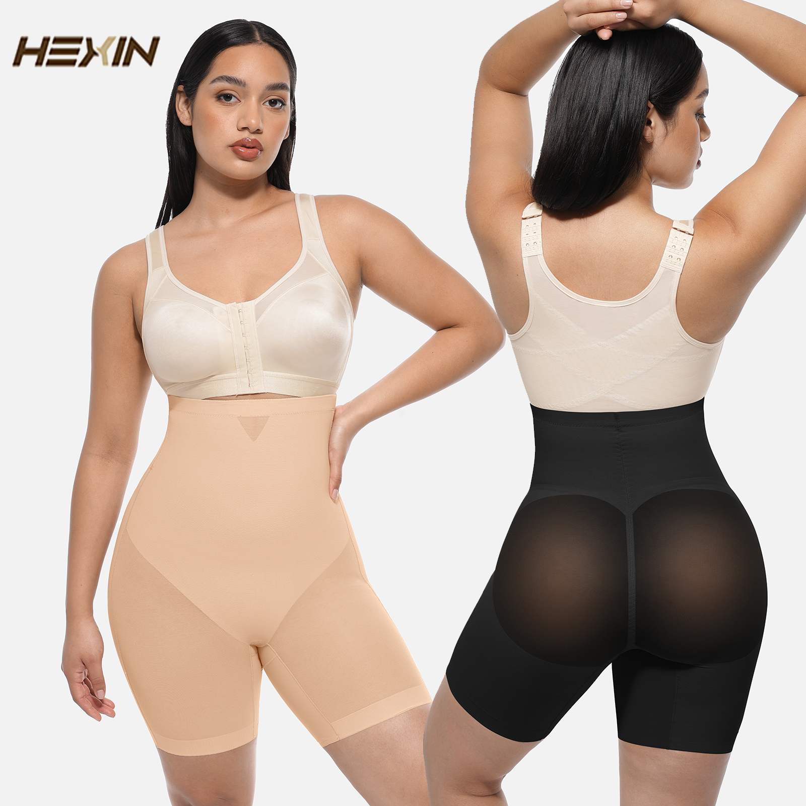 Women’s High-Waist Butt-Lifting Shapewear Shorts – 360° Tummy Control, Seamless Body Shaper with Anti-Roll Waist & All-Day Comfort - Image 18